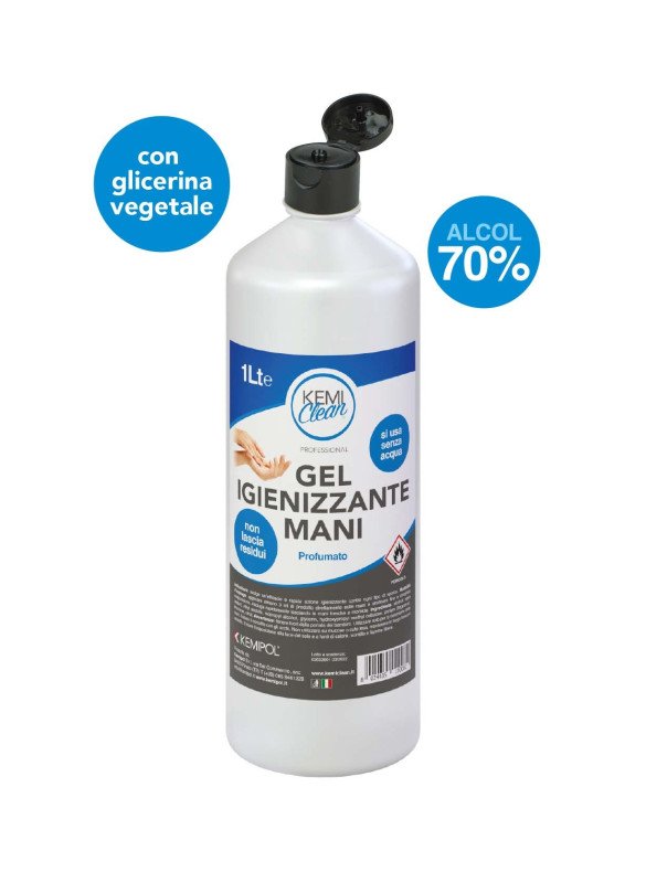 Kemipol Gel Igienizzante Mani 1Lt